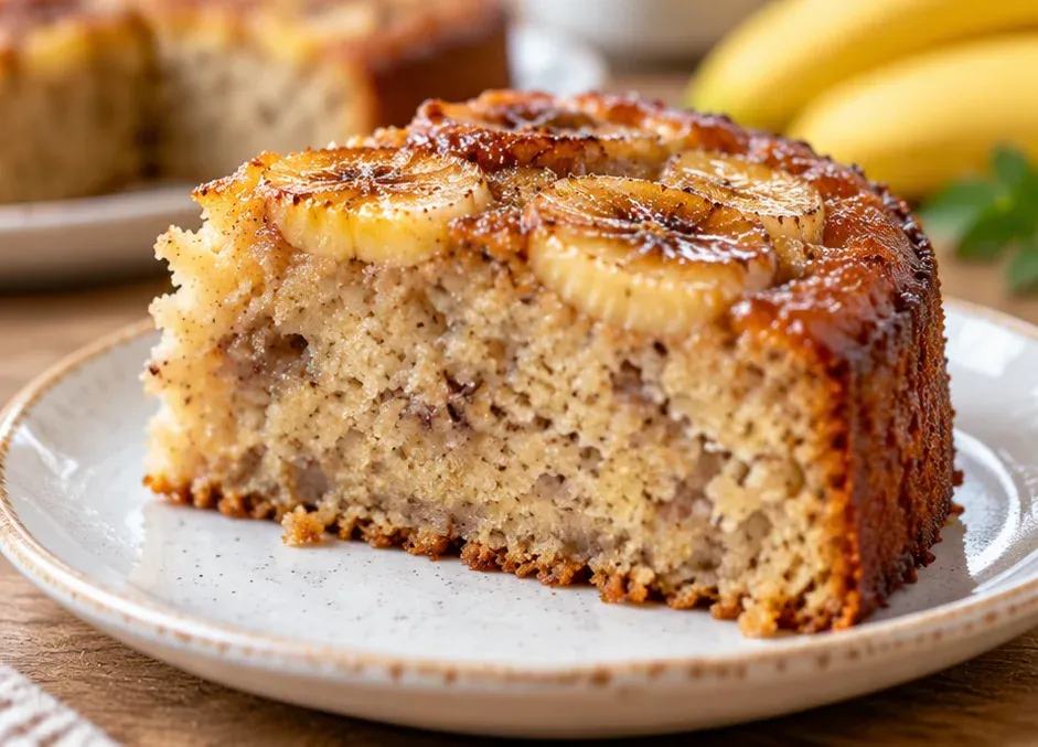 Outra foto de bolo de Banana com 5 Ingredientes