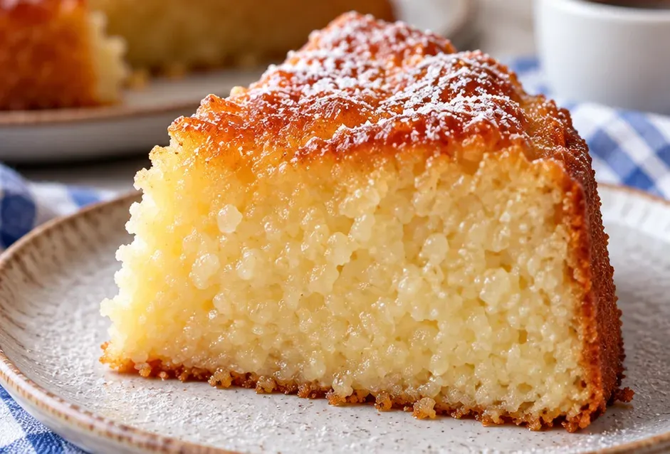 Outra foto de bolo de Semolina