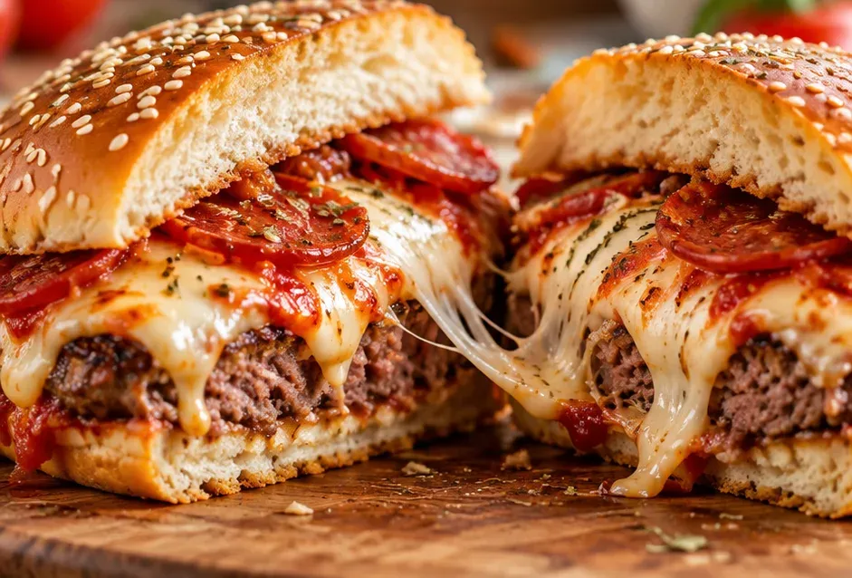 Outra foto de hambúrguer Sabor Pizza