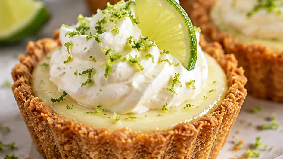Foto de mini Tortinhas Key Lime pronto para servir