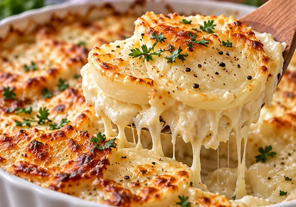 Outra foto de nabo Gratinado