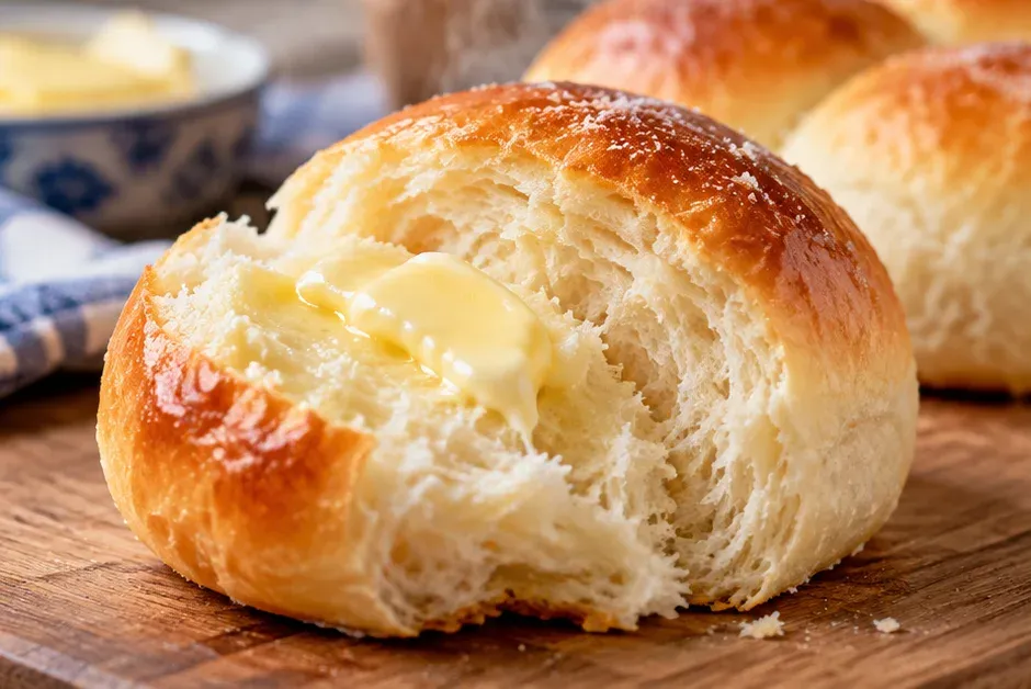Outra foto de pãezinhos Caseiros Rápidos em 30 Minutos