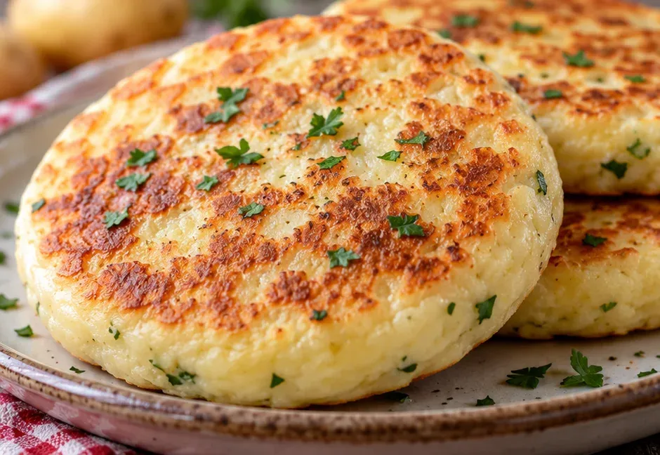 Outra foto de pão de Batata de Frigideira