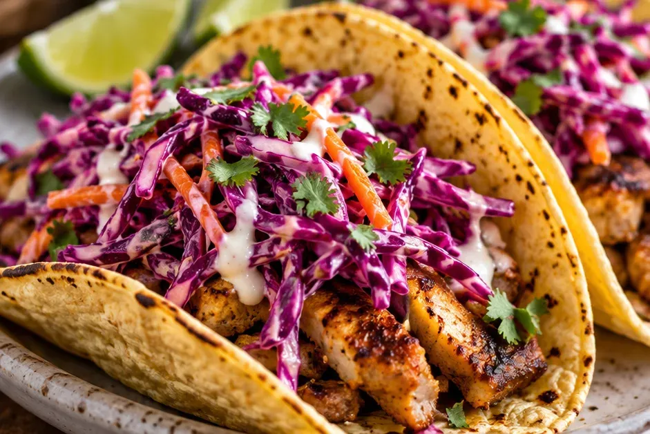Outra foto de salada de Repolho-Roxo para Tacos