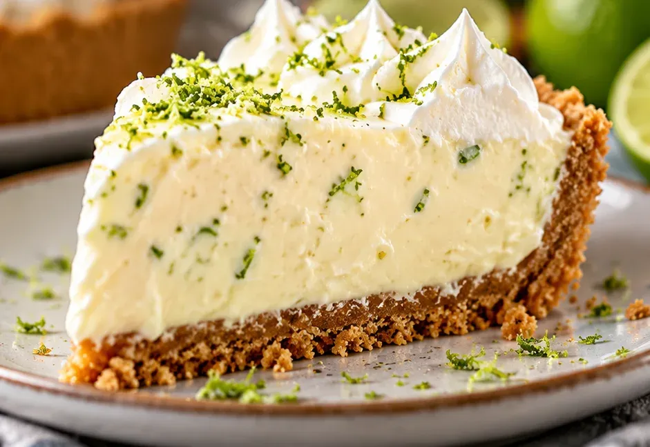 Outra foto de torta de Limão Gelada Sem Forno