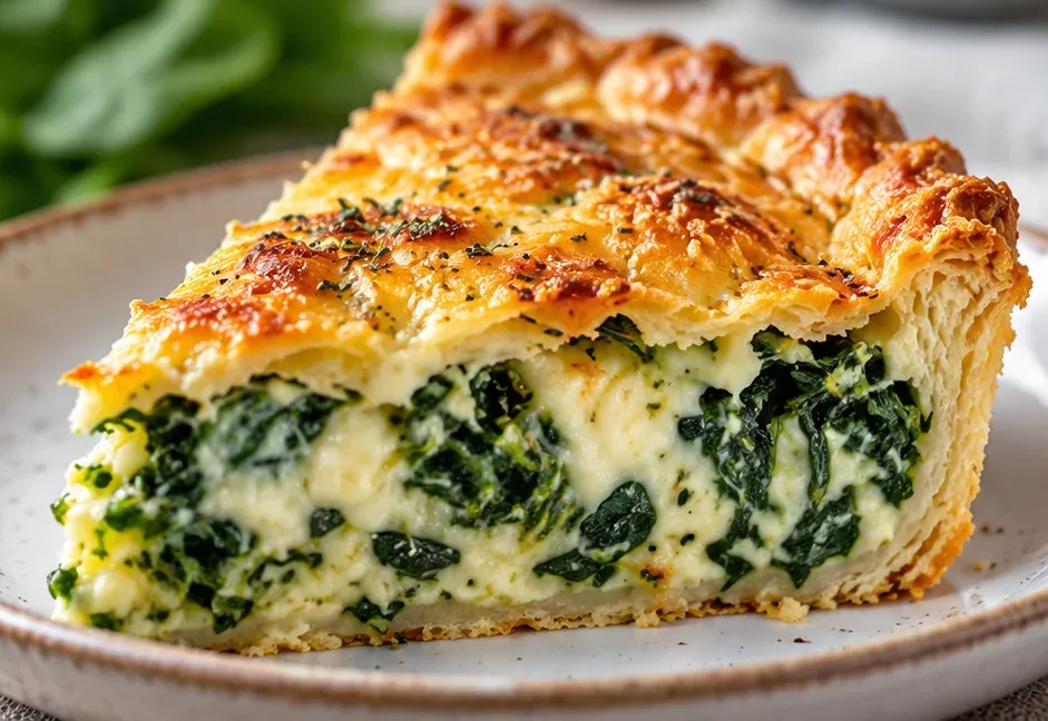 Outra foto de torta Salgada de Espinafre